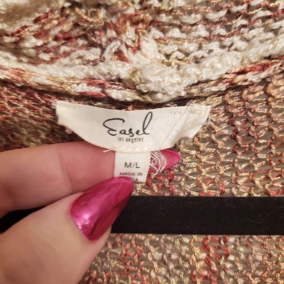 Womens lightweight sweater cardigan - Picture 3 of 3